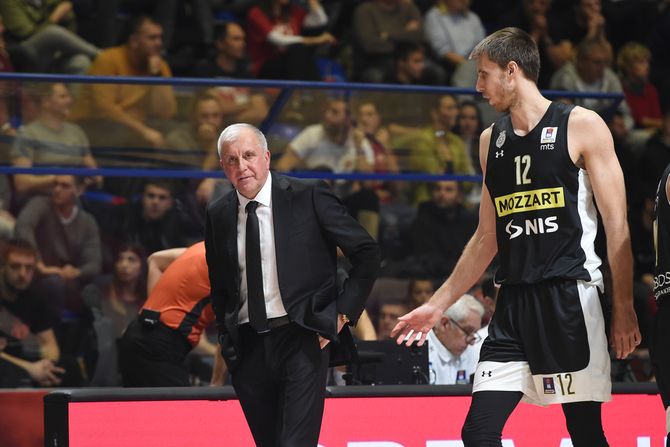 Vladimir Brodžijanski, Željko Obradović, KK Partizan Vladimir Brodžijanski, Željko Obradović, KK Partizan