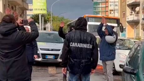 Italija hapšenje mafija Koza nostra slavlje