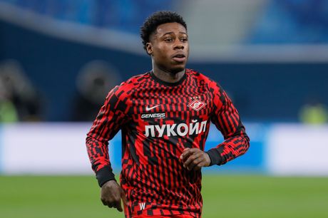 Kvinsi Promes Quincy Promes Spartak Moskva fudbal fudbaler Kvinsi Promes Quincy Promes Spartak Moskva fudbal fudbaler