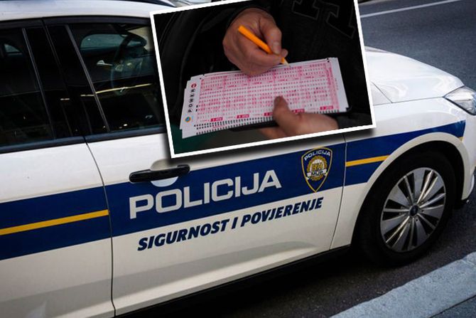 Hrvatska policija loto listic