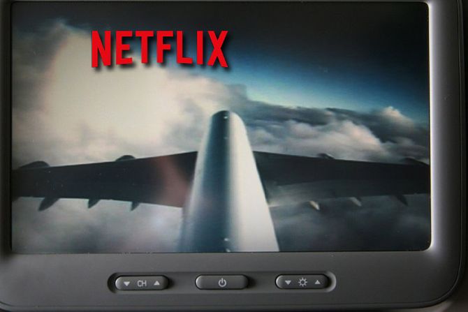 Netflix u avionu