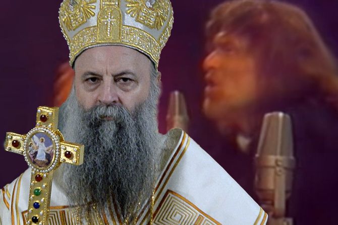 Partrijarh Porfirije  i dirgent Vladimir Milosavljević Partrijarh Porfirije  i dirgent Vladimir Milosavljević