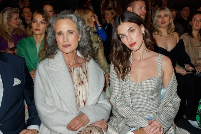 Andie MacDowell, Endi Mekdauel, ćerka Andie MacDowell, Endi Mekdauel, ćerka