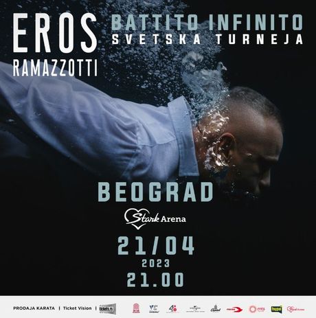 Eros Ramacoti koncert u Beogradu