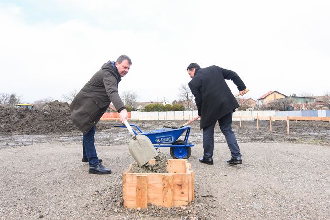 Kamen temeljac za bazen u Novom Bečeju