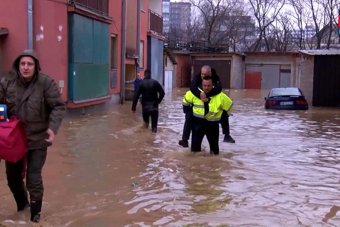 Poplave, Bošnjačka mahala Kosovska Mitrovica