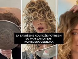 Kuhinjska cediljka, difuzer, lokne, kovrdže, trik