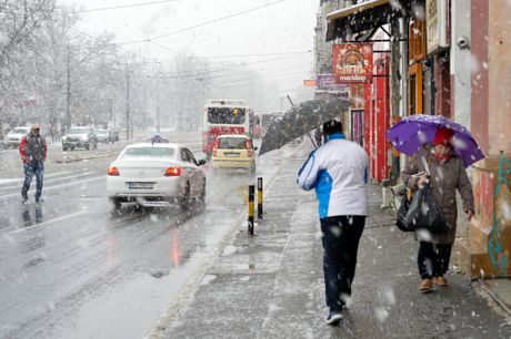 Beograd Sneg vejavica mećava vremenska prognoza