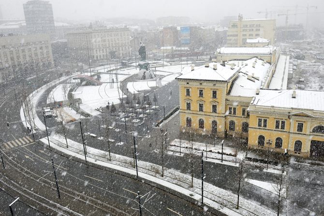 Beograd Sneg vejavica mećava vremenska prognoza