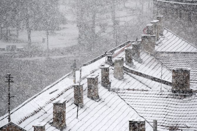 Beograd Sneg vejavica mećava vremenska prognoza