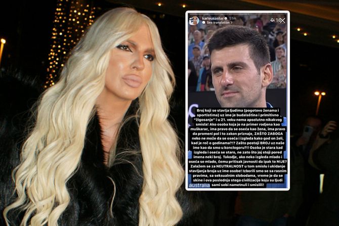 Jelena Karleuša i Novak Đoković