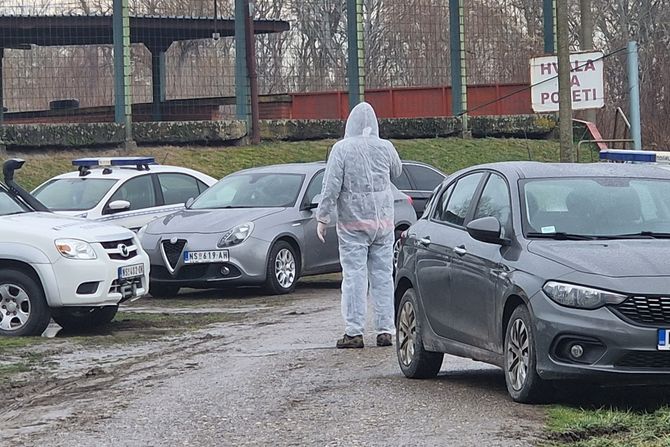 Mrtav policajac u Novom Sadu, Novi Sad, mladić upucan na strelištu