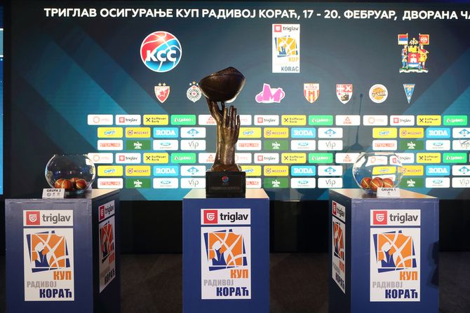 kup srbije polufinale zreb crvena zvezda partizan vojvodina radnik