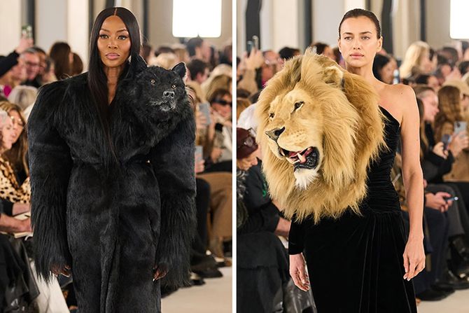 Naomi Campbell, Irina Shayk Naomi Campbell, Irina Shayk