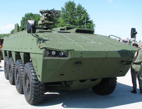 Borbeno oklopno vozilo Patria AMV Vojska Hrvatska