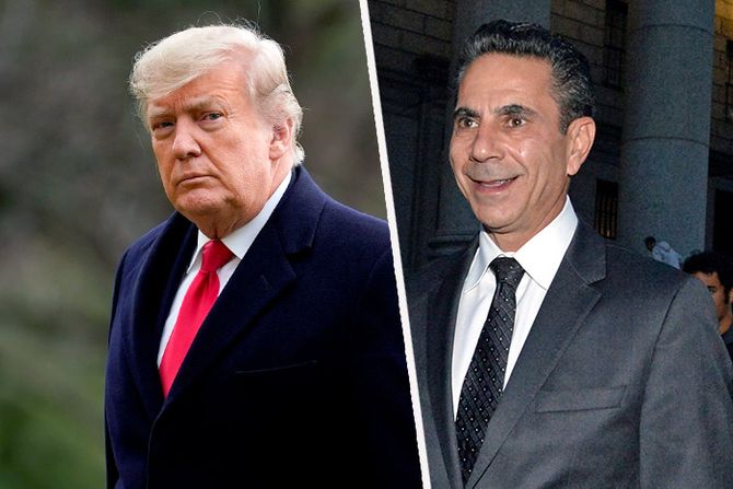 Donald Trump Tramp Joey Merlino