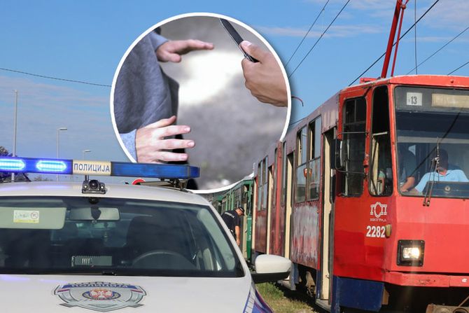 Tramvaj, napad grupe mladića noževima