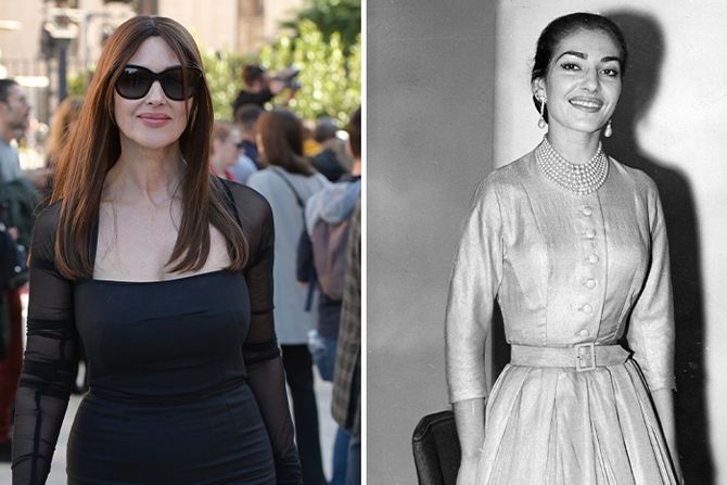 Monica Bellucci, Monika Beluči, Maria Callas, Marija Kalas