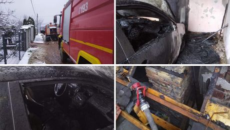 Sremski Karlovci požar automobil izgorela kuća u Sremskim Karlovcima