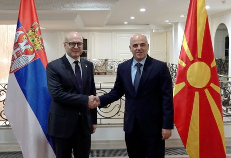 Ministar odbrane Miloš Vučević i Dimitri Kovačevski, predsednik Vlade Republike Severne Makedonije