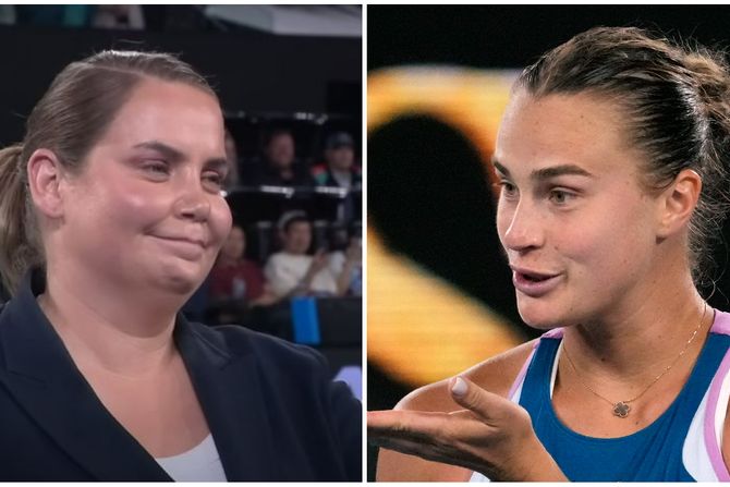 Jelena Dokić, Arina Sabalenka