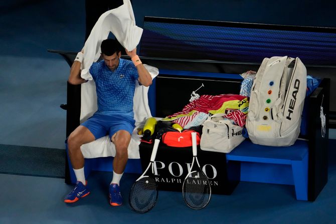 Novak Đoković, Australijan open 2023, Stefanos Cicipas