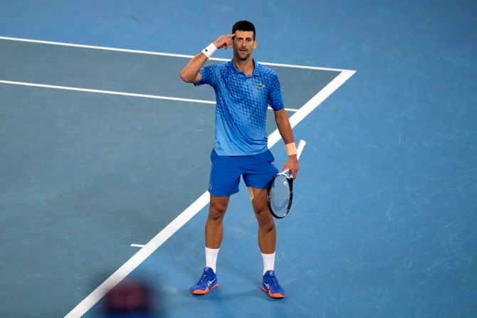 Novak Đoković, Australijan open 2023, Stefanos Cicipas