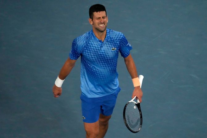 Novak Đoković, Australijan open 2023, Stefanos Cicipas