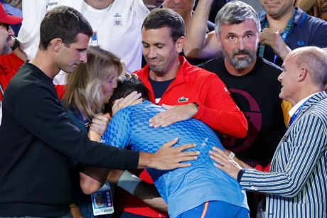 Majka Dijana i Novak Đoković, Australijan open 2023, Stefanos Cicipas
