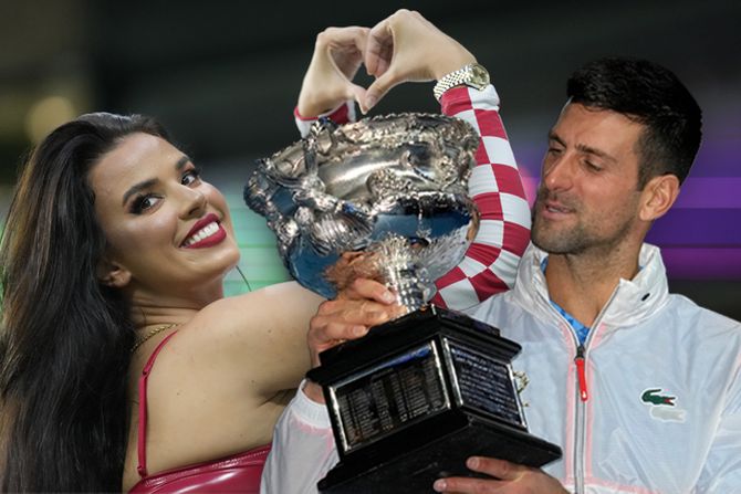 Ivana Knol i Novak Đoković Ivana Knol i Novak Đoković
