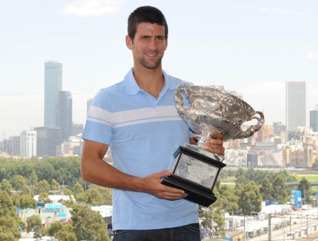 Novak Đoković Australijan open finale 2011 pehar