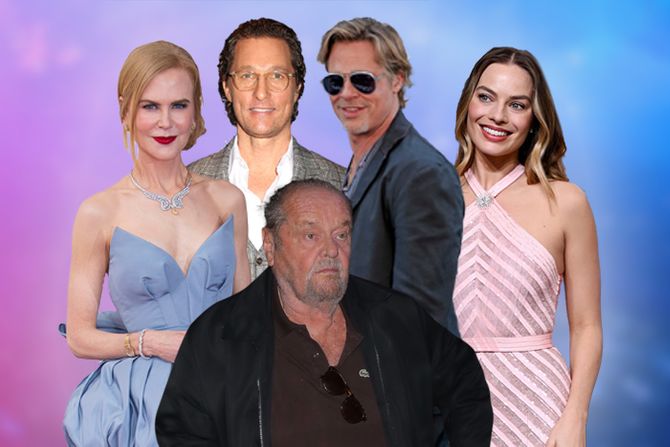 Nikol Kidman, Metju Mekonahi, Bred Pit, Margot Robi i Džek Nikolson Nikol Kidman, Metju Mekonahi, Bred Pit, Margot Robi i Džek Nikolson