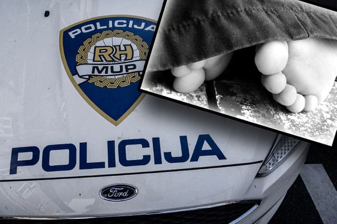 Hrvatska policija mrtva beba Hrvatska policija mrtva beba