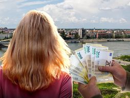 Novi Sad devojka evri novac