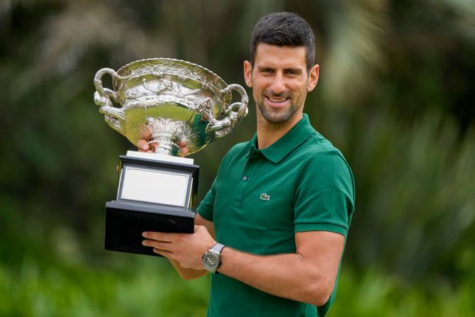 Novak Đoković, sat Hublot, Australijan open 2023