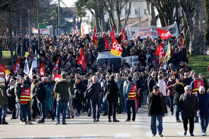 Francuska, protest