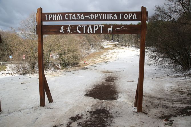 Trim staza, Fruška gora