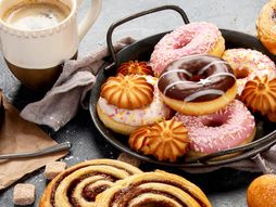 doručak, slatkiši, desert, sladak obrok