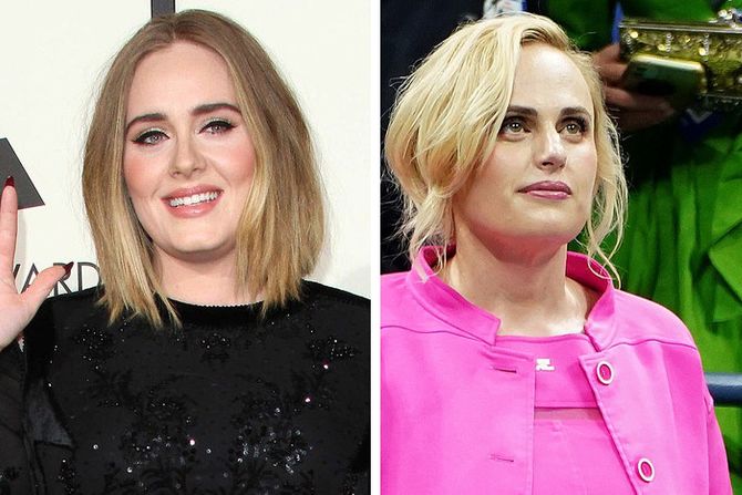 Adele, Rebel Wilson Adele, Rebel Wilson