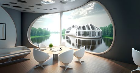 Futuristički plutajući gradovi budućnosti