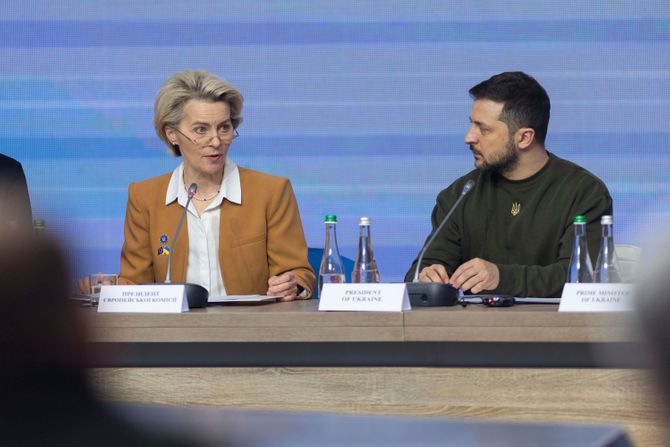 Samit Ukrajna EU Kijev Volodimir Zelenski Ursula fon der Lajen