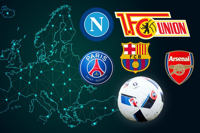 Evropa fudbal lopta klubovi Evropa fudbal lopta klubovi