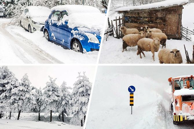 sneg mećava nevreme vremenska prognoza