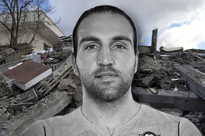 Golman Ahmet Ejup Turska zemljotres Golman Ahmet Ejup Turska zemljotres