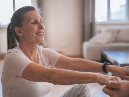 Menopauza, vežbanje, sredovečna žena