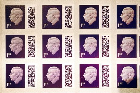 Britanska Kraljevska pošta, poštanske marke, kralj Čarls