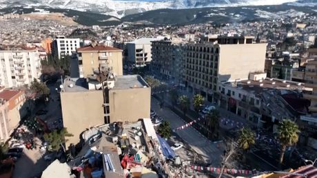 Zemljotres, Turska, Maras, snimak dron