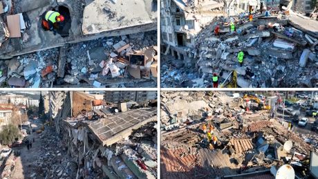 Zemljotres, Turska, Maras, snimak dron
