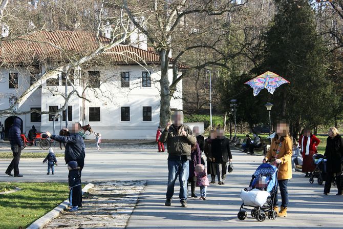 Konak kneza Miloša, Topčiderski park