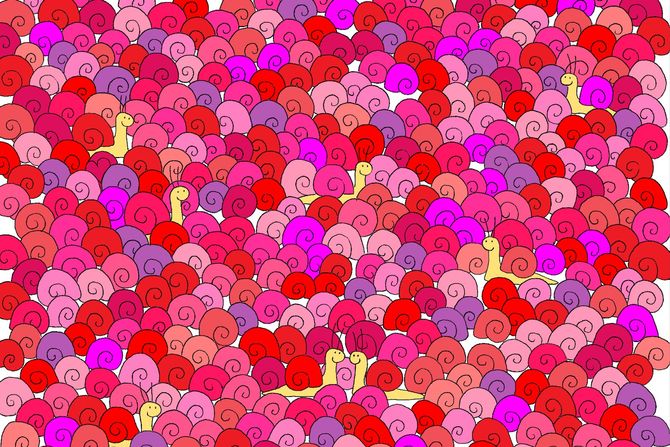 test mozgalica optička iluzija  sakriveno srce test mozgalica optička iluzija  sakriveno srce